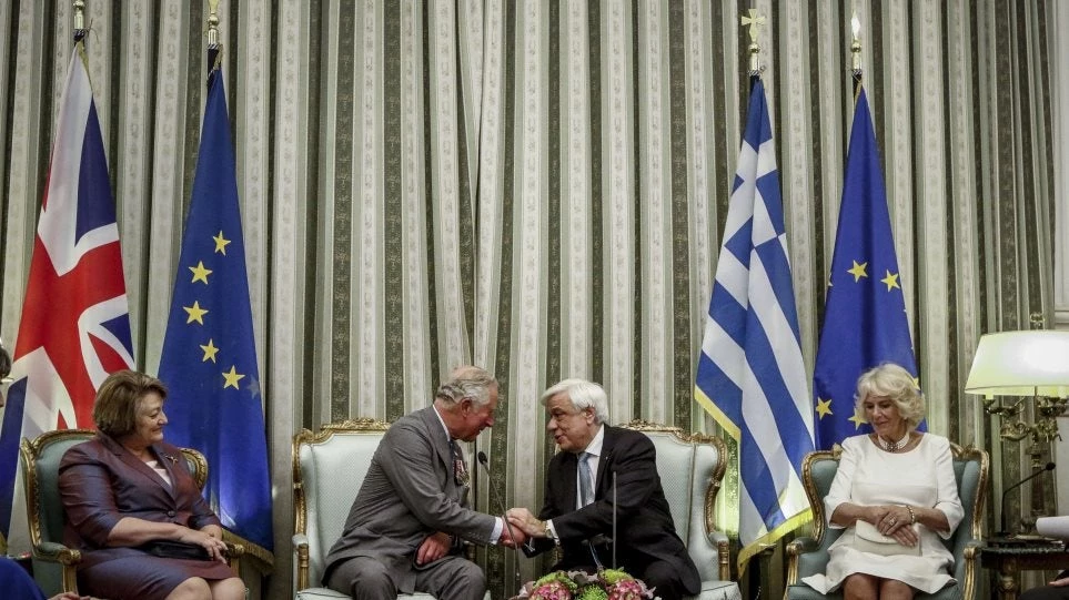 Στο Προεδρικό Μέγαρο ο Κάρολος: Έχω μόνο θερμά λόγια για τις σχέσεις των δύο χωρών